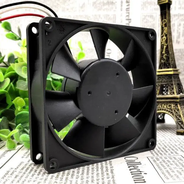 Alt view image 2 of 3 - TYP 3412/2H 12V 3.4W 9025 Silent 3-wire chassis heat dissipation fan