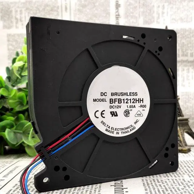 Alt view image 3 of 3 - BFB1212HH 12V 1.65A 12032 12CM 3-line blower large air volume fan