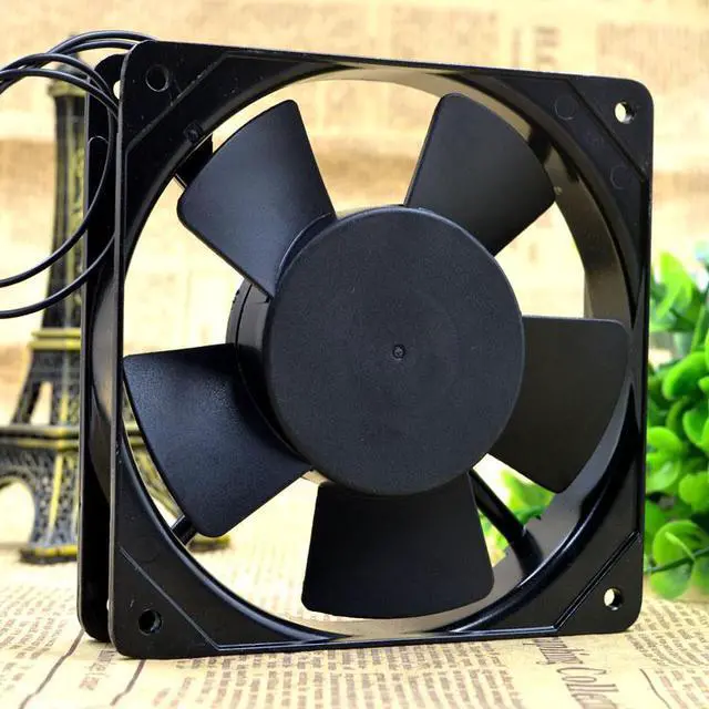Alt view image 2 of 3 - The AA1252MB -AT 220V 1202525 0.11a 2 line stream cooling fan
