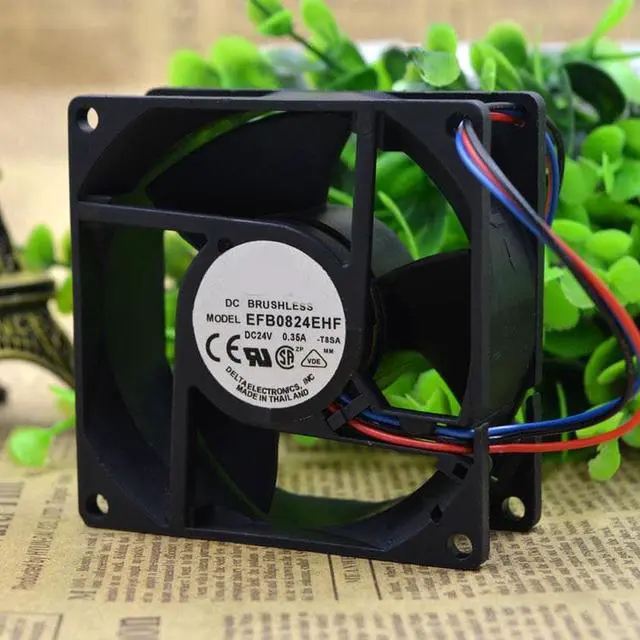 Main image of EFB0824EHF 24V 0.35A 8cm 8032 3-wire inverter cooling fan
