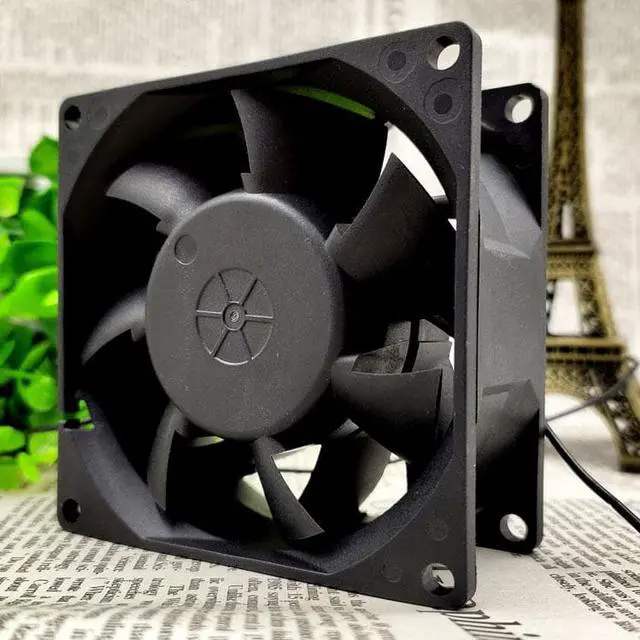 Alt view image 2 of 3 - The SCJ8038A2-HBAPL-AC 100/240V 0.3/0.9A 8038 2 line roller cooling fan