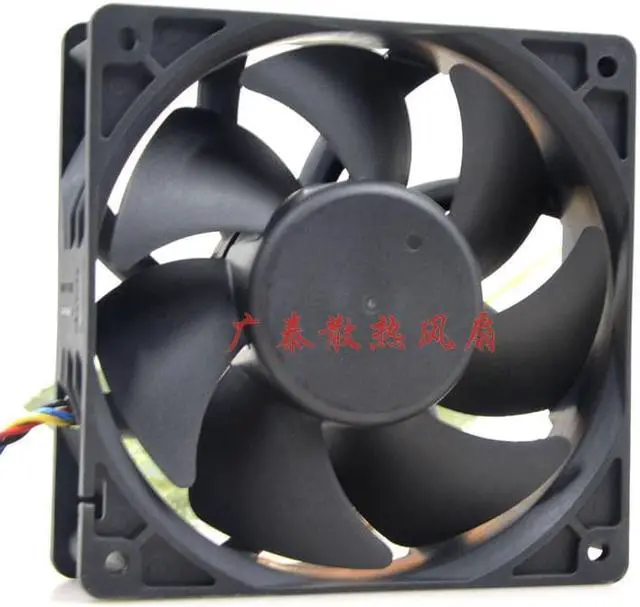 Alt view image 2 of 3 - 9GV1212P1j091 12V 3A 4-wire 12038 12cm super large air volume cooling fan