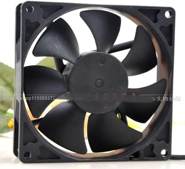 Alt view image 2 of 3 - EF92251S1-Q020-S9A 9225 9CM 12V chassis cooling fan 4-wire PWM