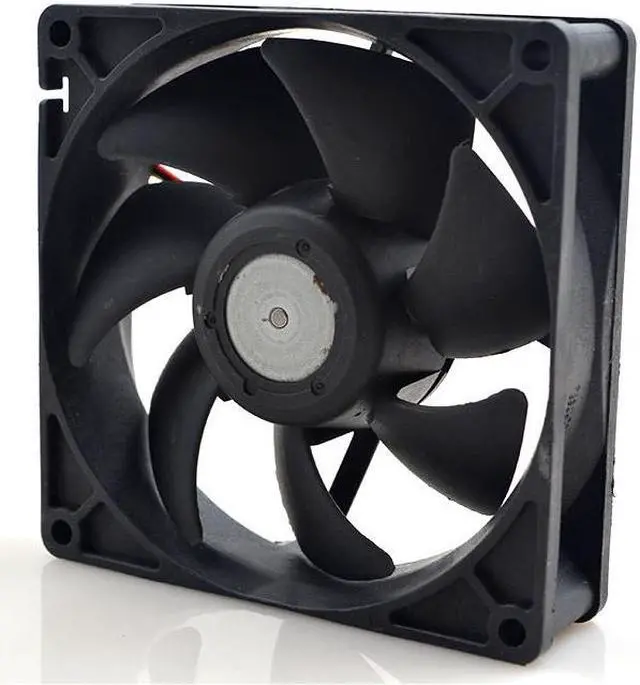 Alt view image 2 of 3 - U92T24MUA7-53J25 9cm 9025 24V 0.14A three-line inverter cooling fan