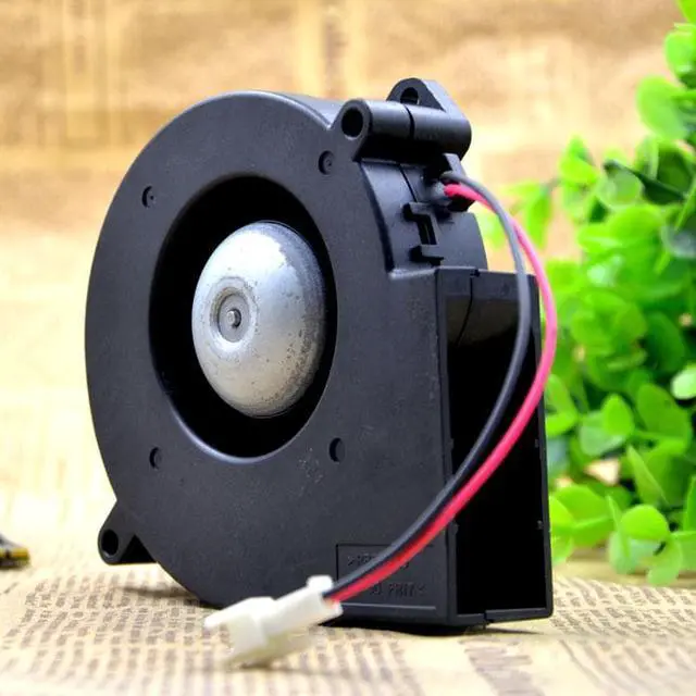 Alt view image 2 of 3 - E1027H12B7AZ-12 DC12V 0.55A 9727 9 cm 2-wire turbo cooling fan