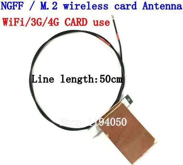 Main image of 1pcs Internal Antennas 50cm inches IPEX MHF4 2. 4/5G wifi antennas for BCM94352Z Intel 8260 7265 7260 3160 AC NGFF M.2 card