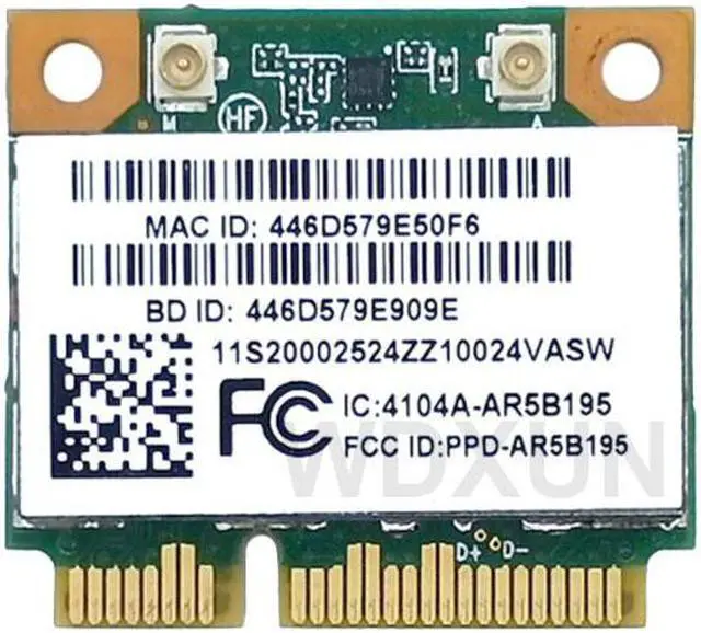 Alt view image 3 of 3 - Atheros AR5B195 Wireless Wifi Bluetooth Network Adapter WIFI + BT3.0 Wireless For G480  G580 G585 G780 Y480 Y580 Z480 Z580 S400U