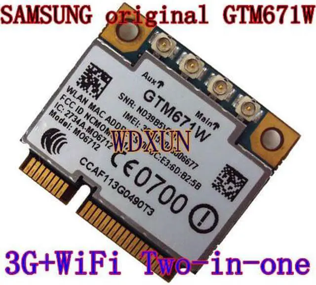 Main image of High-speed multi-mode 3 G module OPTION GTM671 WIFI+3G MODULE 14.4M WCDMA HSUPA PCI-E