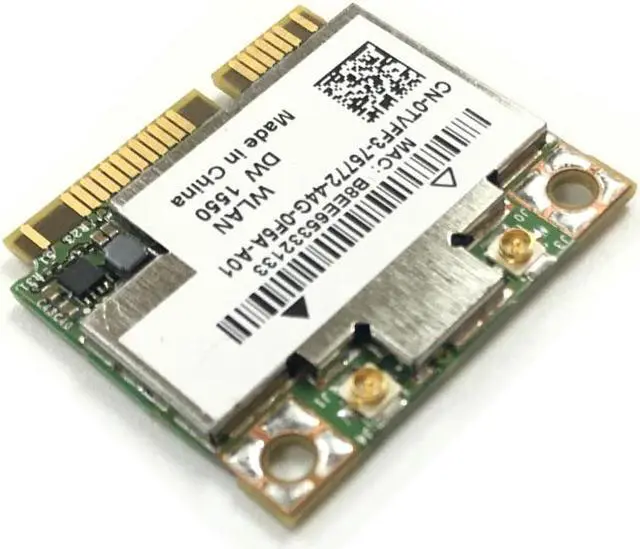 Alt view image 3 of 3 - BCM94352HMB DW1550  BCM94352 802.11 / ac 867Mbps wifi semi-mini PCI-E wireless card with Bluetooth