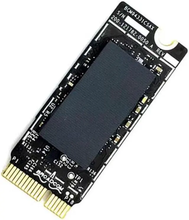 Alt view image 3 of 3 - Broadcom Bcm94331csax Bcm94331csdax Bcm4331 Bluetooth Wireless Wifi Card Module 802.11 N for Laptop A1398