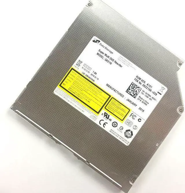 Main image of for HL GA31N Superdrive 8X DL DVD CD RW Burner Multi Writer Slot-in 12.7mm Internal SATA Drive