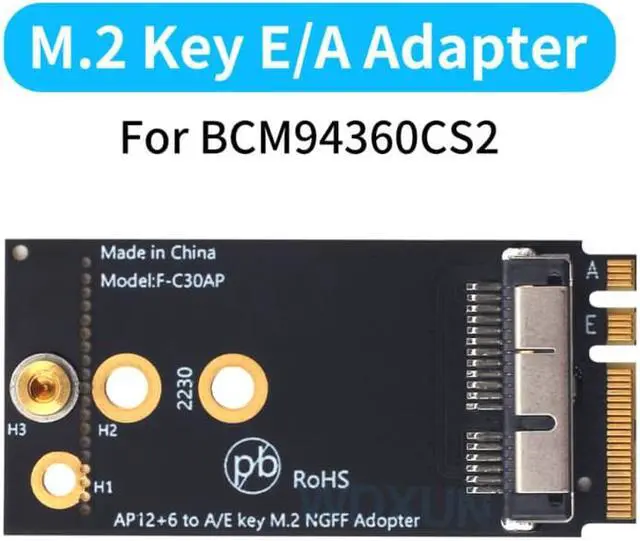 Alt view image 2 of 3 - BCM94360CS2 Wireless WIFI Bluetooth 4.0 Airport Maps For  Air 11 "A1465 13" A1466 2013 2014 2015 BCM94360CS2AX