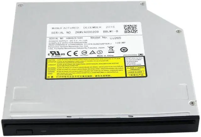 Main image of UJ-265 SATA slot, Blu-ray burner, slot, laptop internal Blu-ray burner SATA 12.7mm BD burner drive