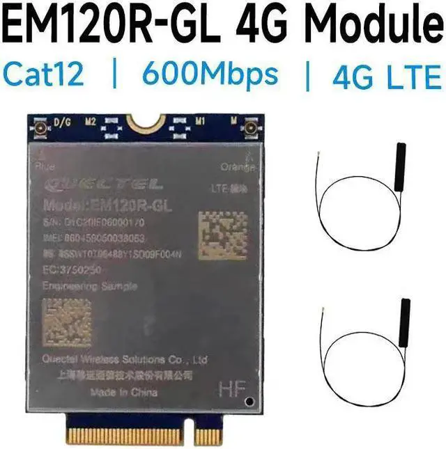 Alt view image 2 of 3 - EM120R-GL 4G Module CAT12 for Lenovo ThinkPad X1 Yoga 6th X13 Yoga P14s T14 T15 P15s T14s L14 L15 Gen 2 5W10V25813