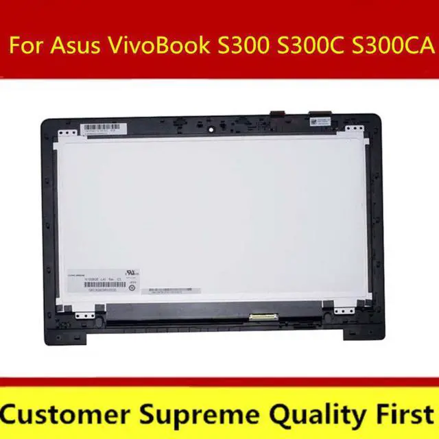 Main image of 13.3'' LCD Touch Screen Digitizer with Bezel Display Assembly Repair Laptop For Asus VivoBook S300 S300C S300CA