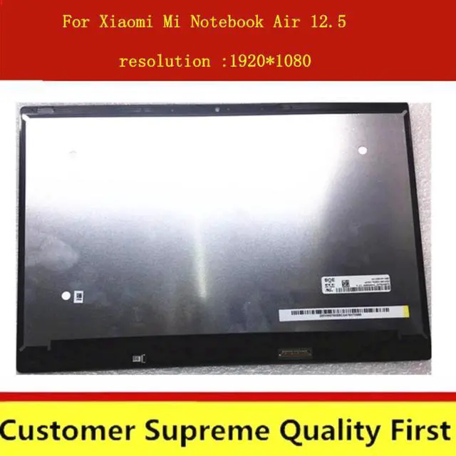 Main image of For Xiaomi Mi Notebook Air Pro 12.5 inch LCD LED Screen Display Panel Matrix Glass Assembly+Bezel 1920x1080