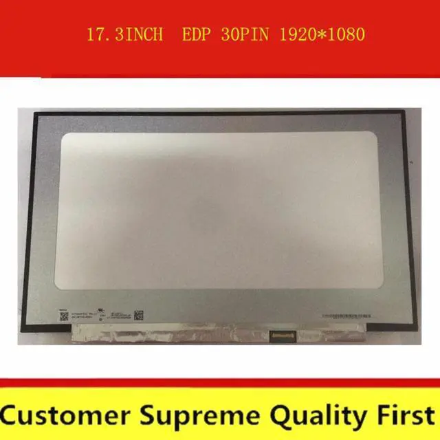 Main image of 17.3" Laptop lcd screen B173HAN04.2 NV173FHM-N49 N173HCE E3A Without screw holes 30pin CONNECTOR 1920X1080 IPS 72% FHD