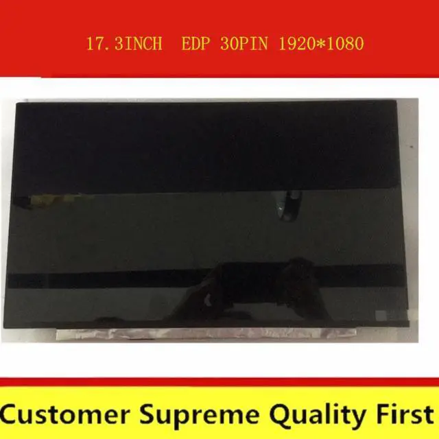 Alt view image 2 of 3 - 17.3" Laptop lcd screen B173HAN04.2 NV173FHM-N49 N173HCE E3A Without screw holes 30pin CONNECTOR 1920X1080 IPS 72% FHD