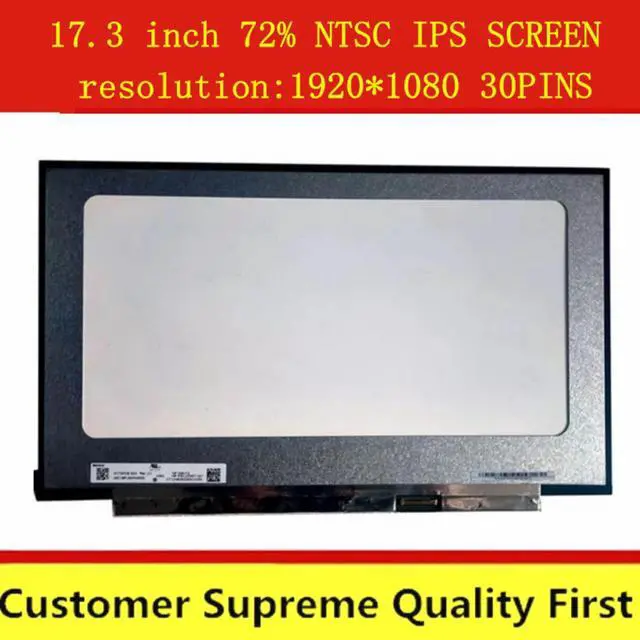 Main image of 17.3'' 144HZ FHD 72% NTSC 40 pins LCD Screen Display IPS LED Panel Matrix replace N173HCE-G33 B173HAN04.0 B173HAN04.4 1920x1080