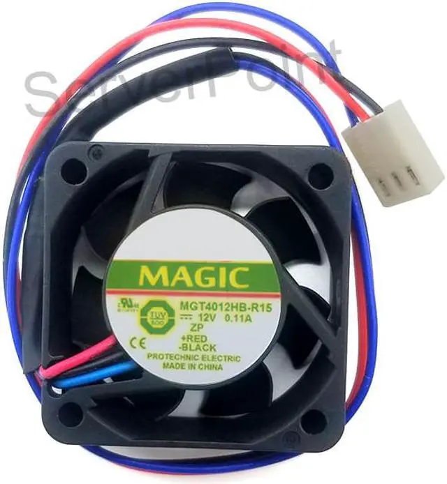 Main image of for MGT4012HB-R15 4015 12V 40*40*15MM 0.11A 3 wire ball cooling fan