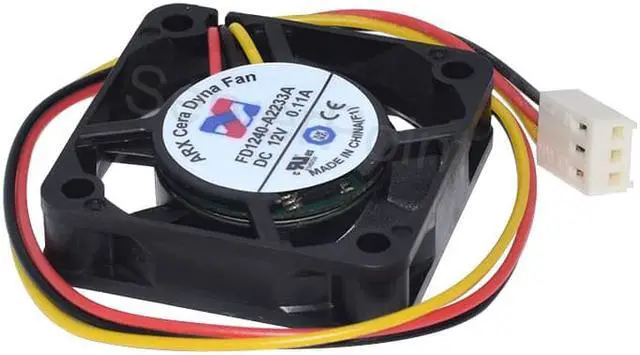 Alt view image 3 of 3 - Genuine for FD1240-A2233A 12V 0.11A 4CM 40MM 40X40X10MM cooling fan