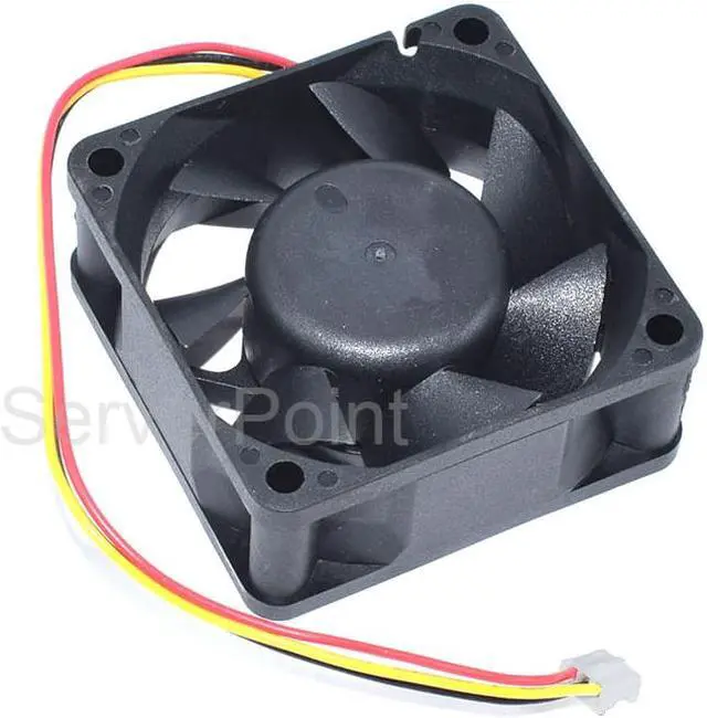 Alt view image 2 of 2 - Genuine  KDE2406PTB3 DC 24V 2.4W 60x60x25mm 3-Pin Inverter Cooling Fan