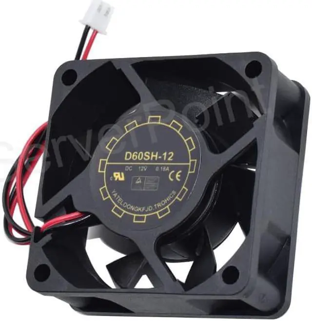 Main image of 6025 GP D60SH-12 DC12V 0.18A 2 Wires 2 Pins 6CM case fan,cpu cooler