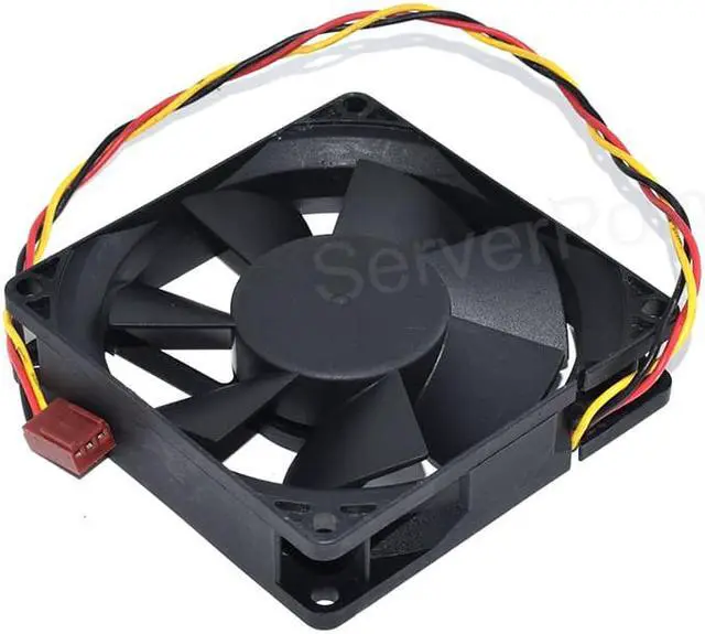 Alt view image 2 of 4 - EE80201S1-0000-G99 XMN4N A00 DC 12V 1.56W 80x80x25mm Server Cooling Fan