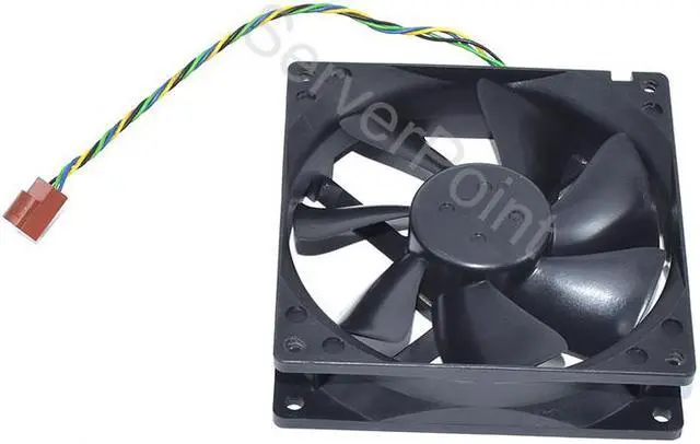 Alt view image 2 of 4 - Genuine  3610RL-04W-S66 DC12V 0.50A 4-Pin 92*92*25mm Square Cooling Fan Well Tested