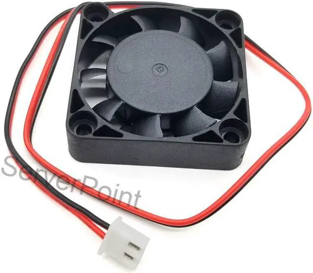 Alt view image 2 of 4 - Genuine MGA4005MF-O10 DC 5V 0.20A 40x40x10mm  2 Lines Server Square Cooling Fan