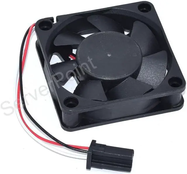 Alt view image 2 of 4 - Genuine  2406KL-05W-B59 DC24V 0.13A 60*60*15mm Three Wires Square Cooling Fan