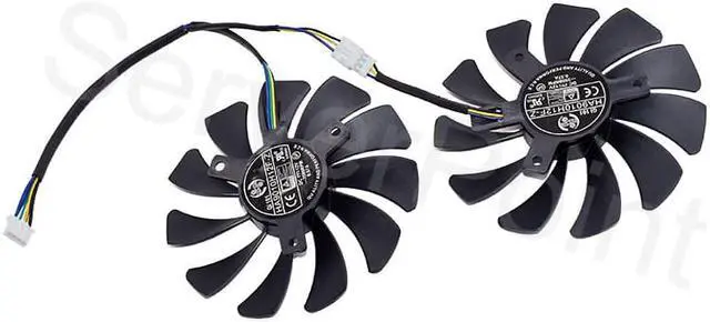 Alt view image 2 of 2 - 2021 Graphics Card Cooler Fan DC12V 0.57A  85mm HA9010H12F-Z For MSI GTX 1060 OC 6G GTX 960 P106-100 P106 GTX1060 GTX960