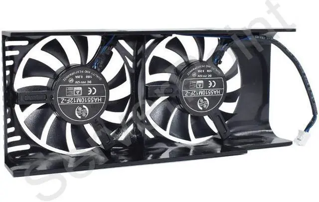 Main image of Well Tested  HA5510M12F-Z 0.20A DC12V  Cooling Fans  For MSI Geforce GTX 1050 2GT LP GTX 1050Ti 4GT Graphic Card