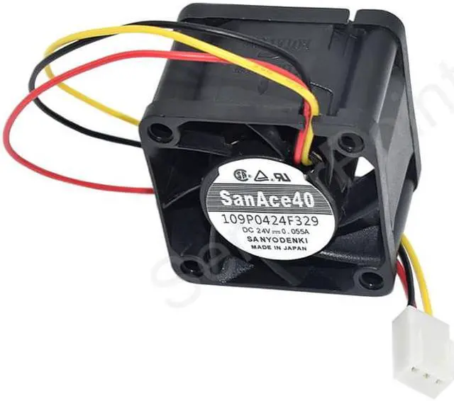 Alt view image 2 of 2 - For 109P0424F329 24V 0.055A Authentic 4CM Server Fan