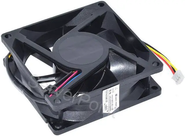 Alt view image 2 of 2 - Genuine  AD08012UX257301 12V 0.30A 80 x 80 x 25mm 3-Pin DC Brushless Cooling Fan
