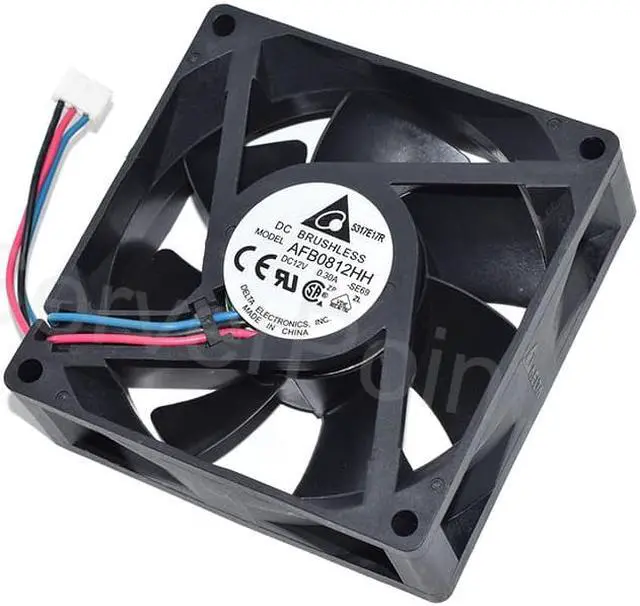 Main image of For DELTA Cooler AFB0812HH DC12V 0.30A 8CM 3-Wire Server Inverter Cooling fan