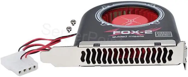 Alt view image 2 of 2 - For FOX-2 System Blower DC12V For Computer Chassis Cooling Fan PCI Slot Bit Cooler Long Life Bearing Design High Air Flow