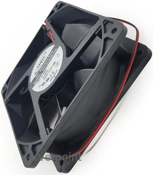 Alt view image 2 of 2 - Genuine for  AD1224UB-F51 12038 24V 0.40A double ball cooling fan