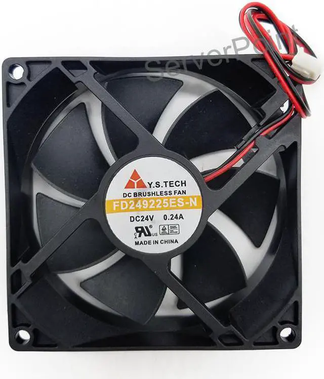 Main image of For Y.S TECH FD249225ES-N DC 24V 0.24A 92x92x25mm Server Cooler Fan