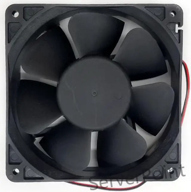 Alt view image 2 of 2 - AFB1224VHE 12cm 12038 120*120*38mm DC 24V 0.57A 2-wire Inverter Cooling Fan