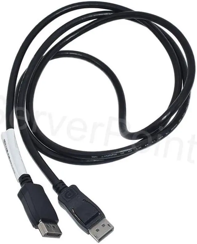 Alt view image 2 of 2 - 1.8M Lead Wire Display Port Male To Male Cable  917463-001 Compatible With Various Docking Stations Port Replicators Monitors
