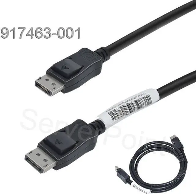 Main image of 1.8M Lead Wire Display Port Male To Male Cable  917463-001 Compatible With Various Docking Stations Port Replicators Monitors