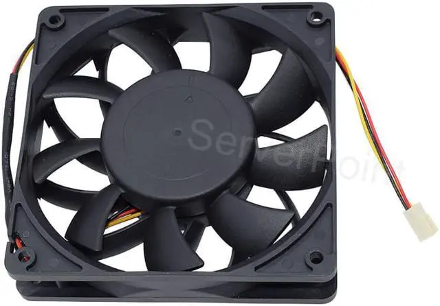 Alt view image 2 of 2 - Well Tested For Mining Server Inverter Case Axial Industrial Fan FFB1212SH Cooling 120*120*25MM 3-Pin DC12V 1.24A Cooler