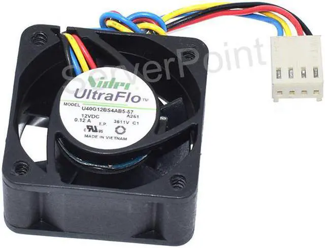 Main image of 4020 DC12V 0.12A U40G12BS4AB5 -57 40 * 40 * 20MM 4cm Four Lines Square Cooling Fan