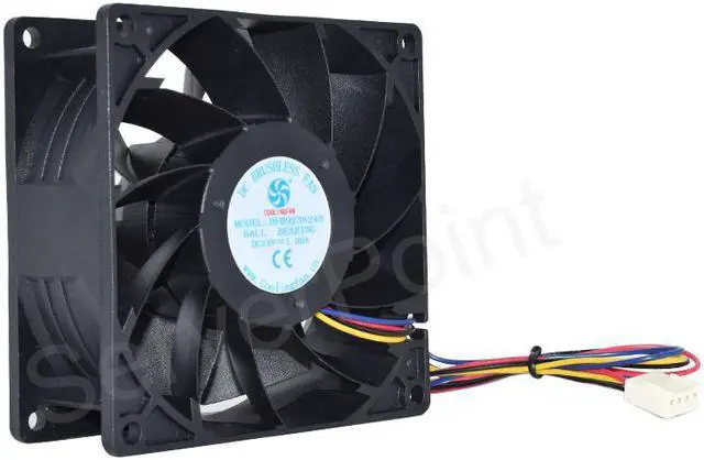 Main image of Well Tested DFB923824H DC24V 1.00A 9038 92x92x38mm Four Pins For COOLINGFAN Server Cooling Fan