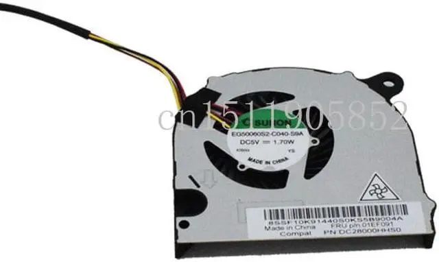 Main image of CPU Cooling fan for NS55B03 15J07 01EF091 DC28000HHD0 5v 0.45A notebook fan