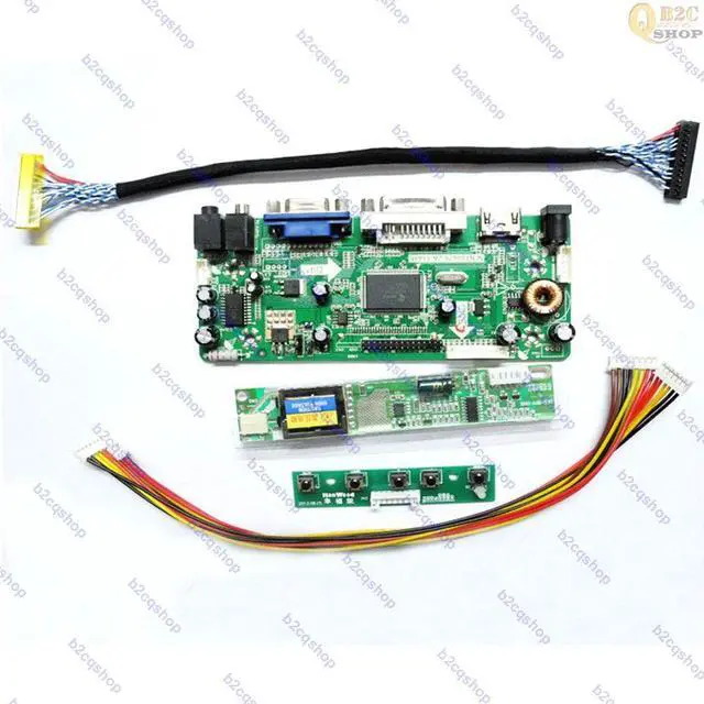 Alt view image 2 of 2 - LCD monitor Screen Controller Board Kit for LQ150X1LBH3 1024X768 HDMI-compatible DVI VGA Audio