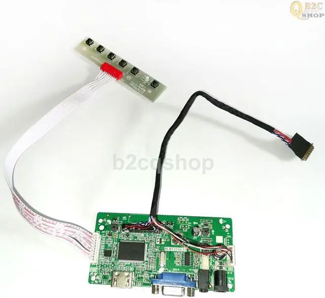 Main image of LCD Controller Board Monitor EDP LED driver Kit for B156XTT01.1 1366X768 HDMI-compatible+VGA