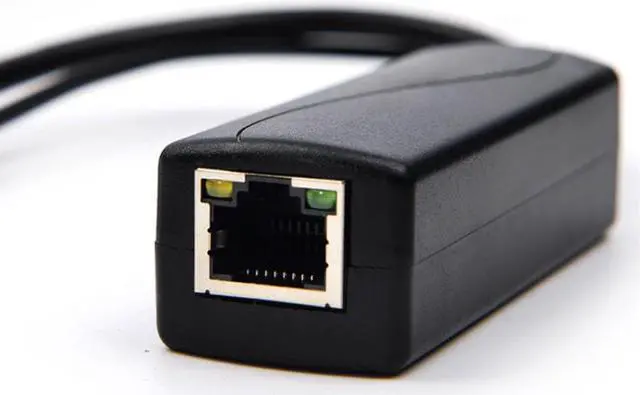 Alt view image 3 of 4 - PoE Splitter USBC IEEE 802.3af 48V To 5V2.4A TypeC 10/100Mbps Power over Ethernet Converter Power Data for USBC Devices