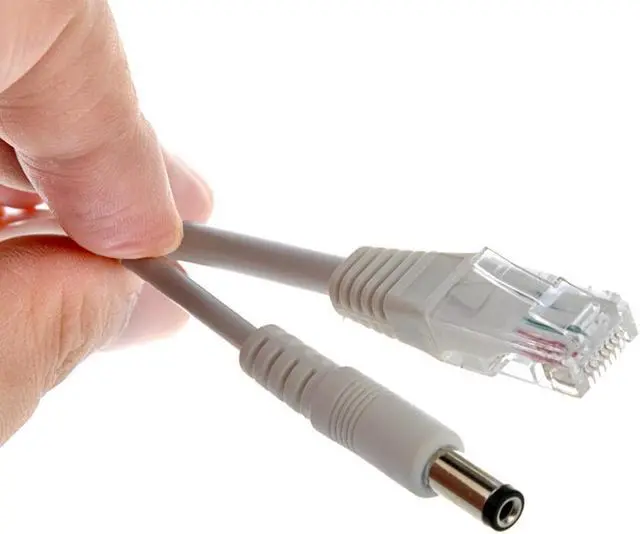 Alt view image 7 of 7 - POE cable Hot POE Cable Passive Power Over Ethernet Adapter Cable POE Splitter Injector Power Supply Module 12-48v For IP Camera